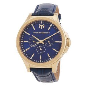 FX04658B NWT Technomarine Fashion Men's Quartz Steel Authentic Watch